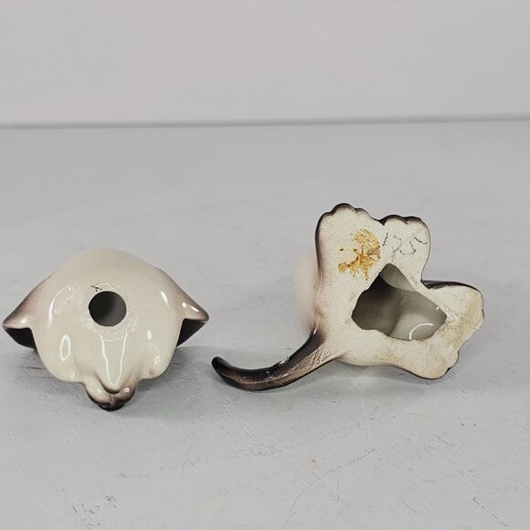 Freeman McFarlin Siamese Cat Kitten Sitting Nodder Bobble Head *REPAIR FLAW* - Picture 6 of 9